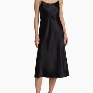 NWT Vince Black Midi Slip Dress - Small